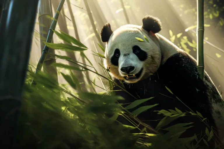 Ce mănâncă ursul panda: secretele dietei ursului panda
