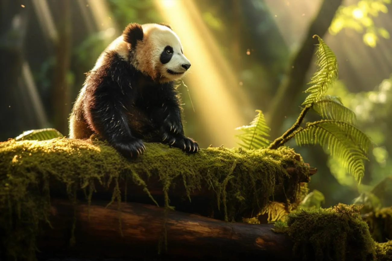 Unde trăiește ursul panda
