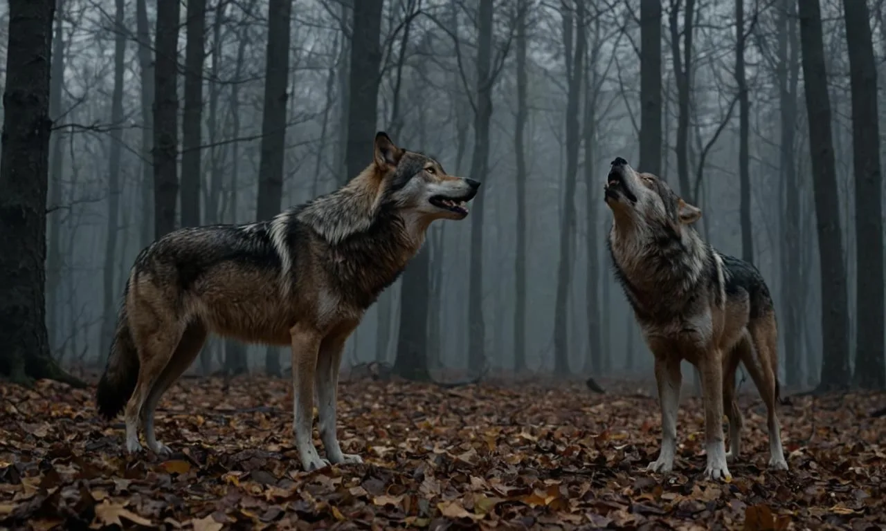 De ce urla cainii ca lupii